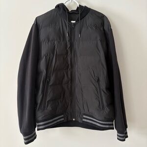 American Eagle Outfitters Black Puffer Jacket